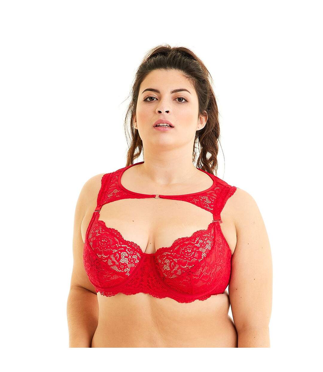 Soutien-gorge grand maintien rouge Fahrenheit