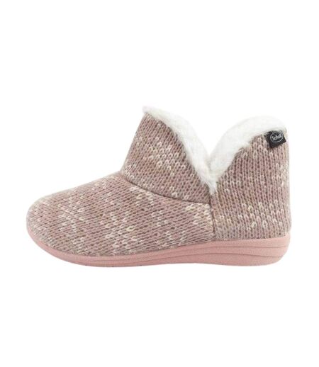 Womens/ladies Slippers Beige Scholl