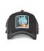 Casquette trucker avec filet Dragon Ball Super Black Goku Capslab