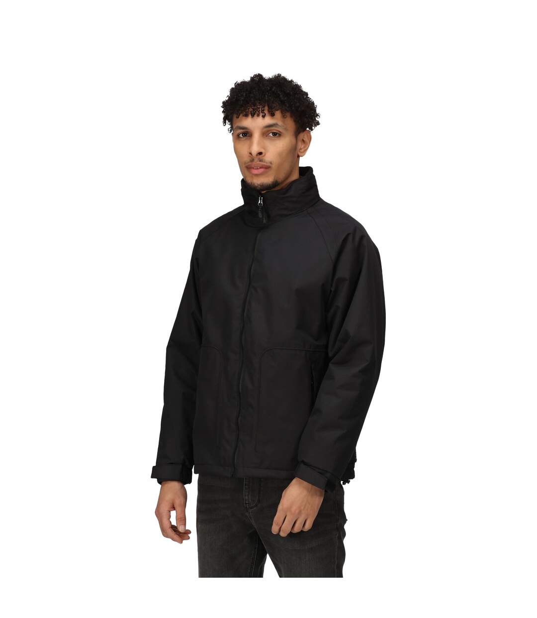 Hudson manteau imperméable homme noir Regatta-3