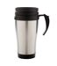Stainless steel 350ml mug one size silver XD Collection-1