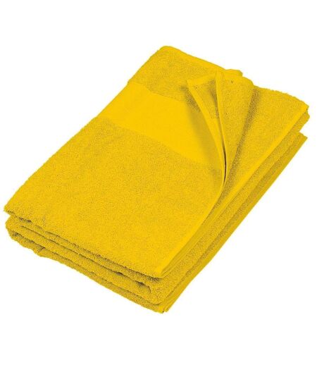 Serviette de toilette - K112 - jaune