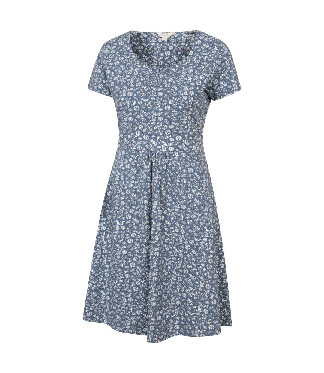 Womens/ladies Floral Uv Protection Dress Light Grey Mountain Warehouse-4