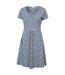 Womens/ladies Floral Uv Protection Dress Light Grey Mountain Warehouse-4