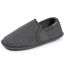 Isotoner Chaussons Charentaises homme velours doux, sans-gêne, maintien le pied-1