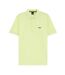 Mens Paddy Contrast Tipped Polo Shirt Green Boss-1