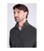 Prague Polaire Demi-zip Homme Gris Animal-4