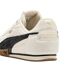Womens/ladies Donna Leather Trainers Beige Gum Puma-2