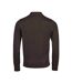 Polo Manches Longues Homme Marron Tee Jays-2