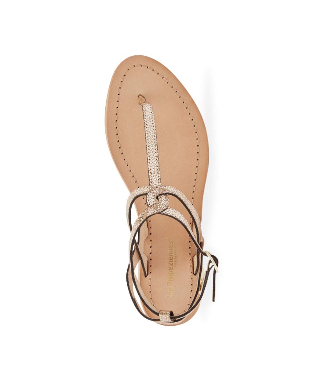 Sandale Plate Cuir Les Tropeziennes Hamado-4