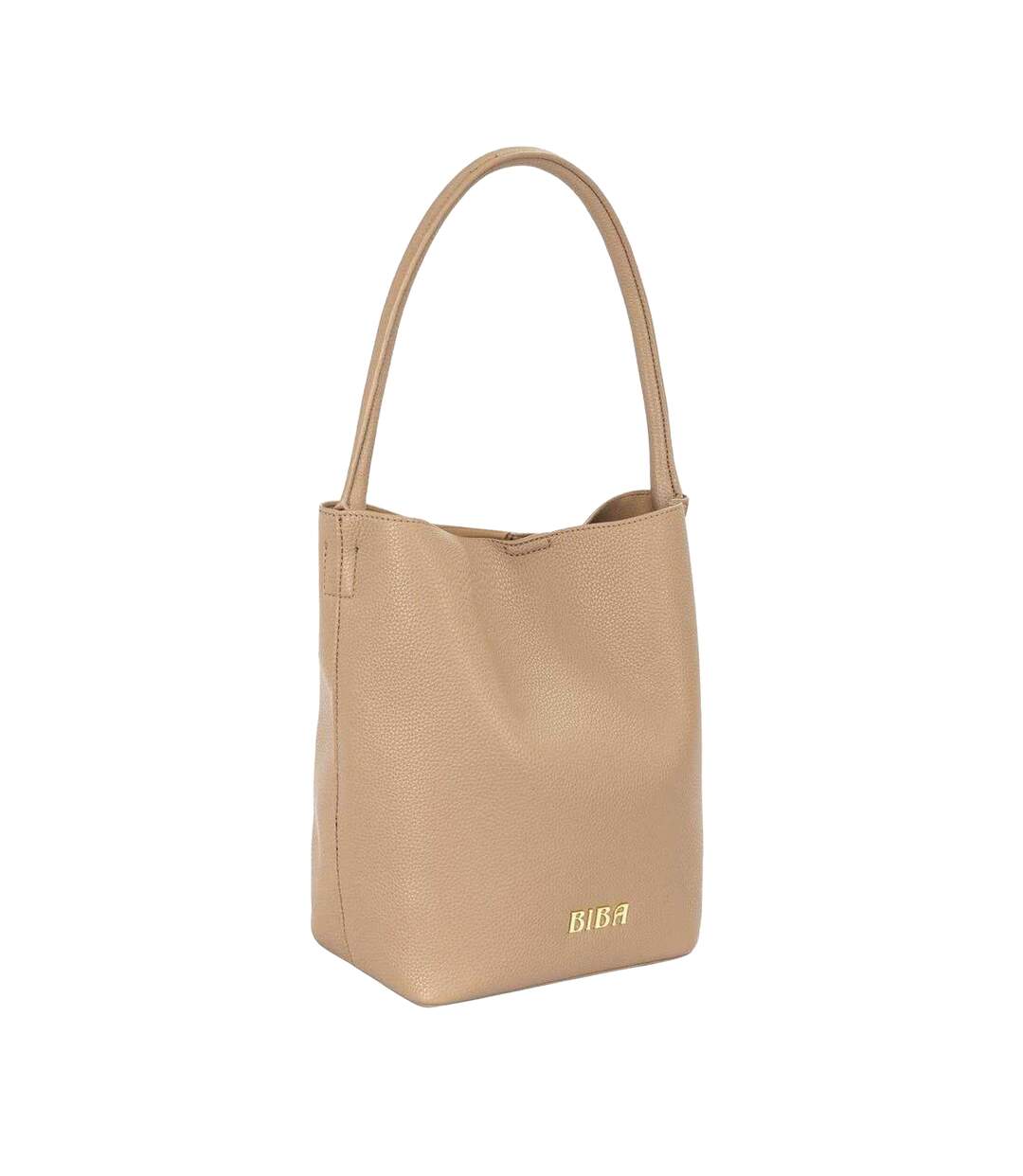 Womens/ladies Leather Bucket Bag One Size Brown Biba-2
