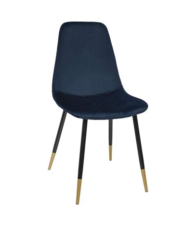 Lot de 4 Chaises design velours Tyka