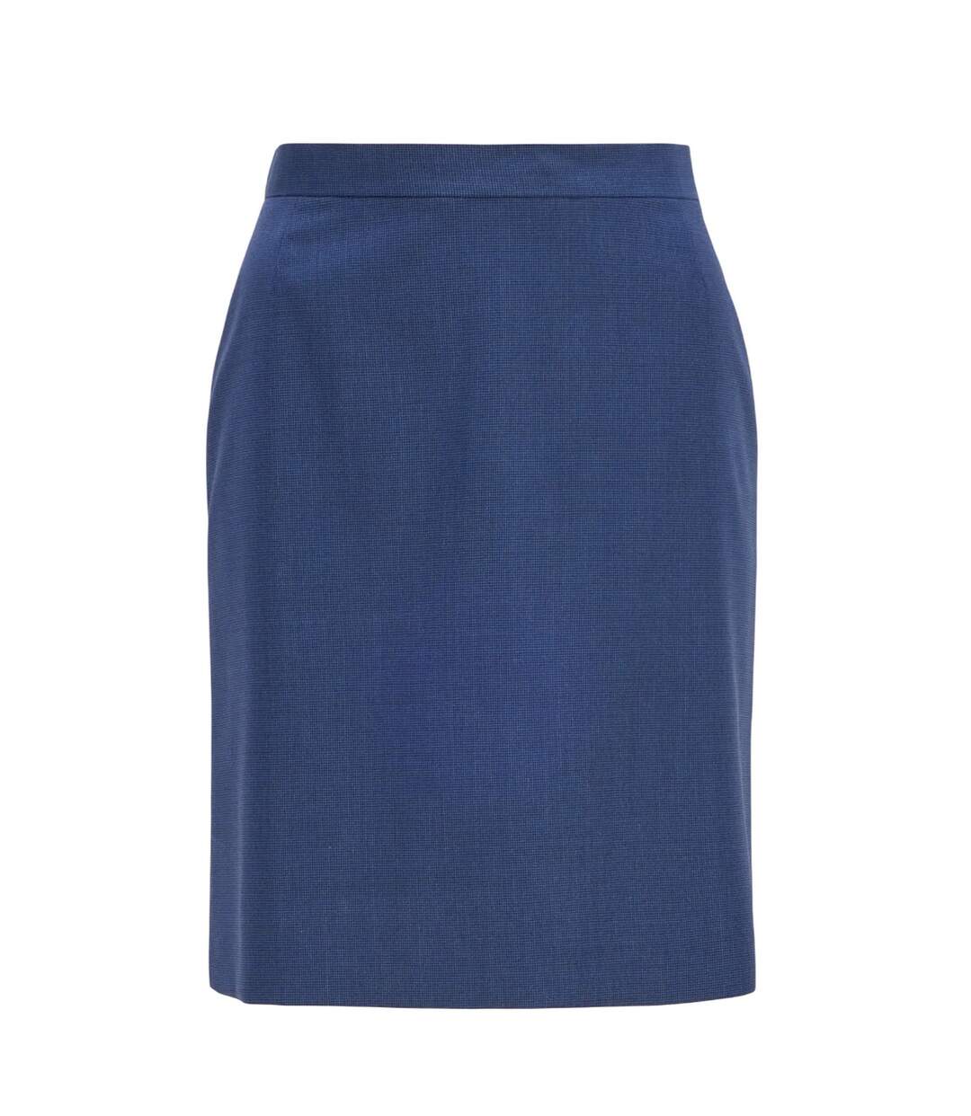Jupe Vomila Femme Bleu Marine Boss-1