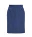 Jupe Vomila Femme Bleu Marine Boss-1