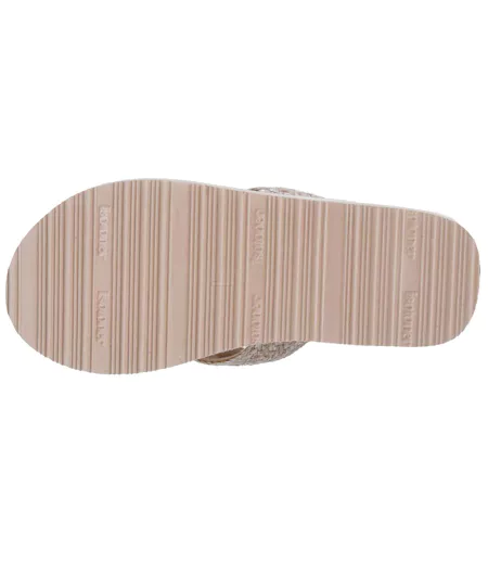 Isotoner Tongs femme sandales plage d'été, semelles eva légères et confortable