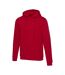 Unisex Adult Spinel Hoodie Red Elevate-1