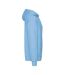Sweat À Capuche Classic Adulte Bleu Ciel Fruit Of The Loom-3