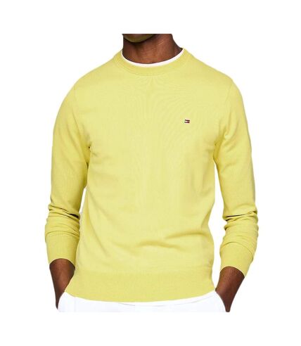 Pull Jaune Homme Tommy Hilfiger 1985 Crew Neck - M