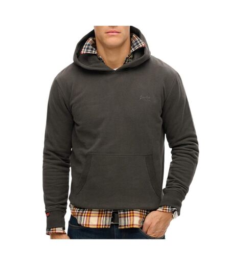 Sweat noir homme superdry essential