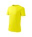 T-shirt Classic New Homme Jaune Clair Malfini-3
