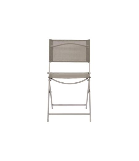 Lot de 4 Chaises de Jardin Elba 80cm Beige