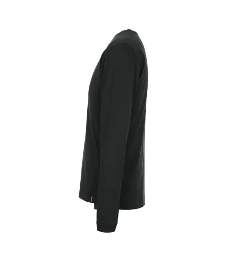 Mens Crossover Albi Long-sleeved T-shirt Black Mascot