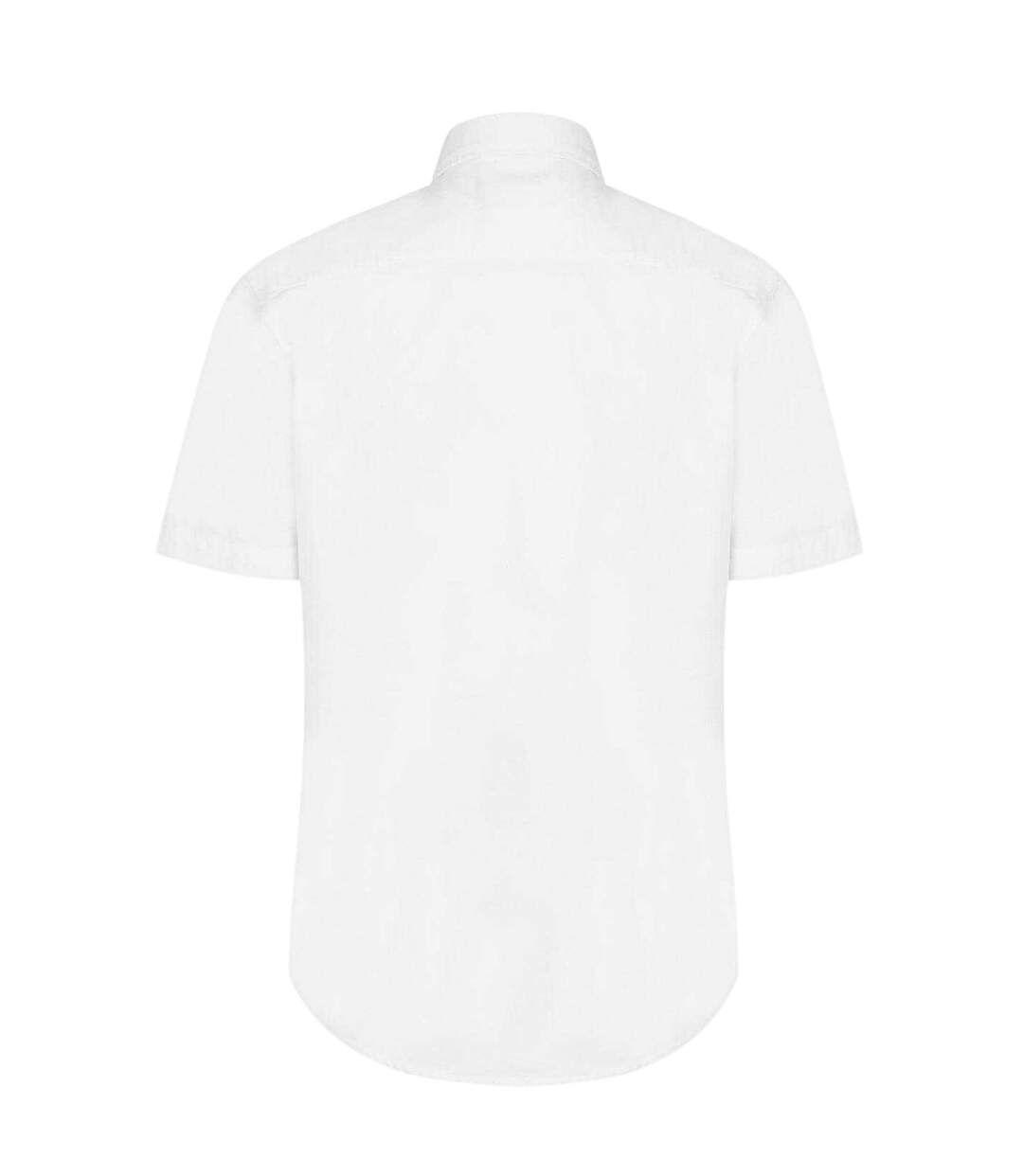 Mens Oxford Short-sleeved Shirt Bright White US Polo Assn-3