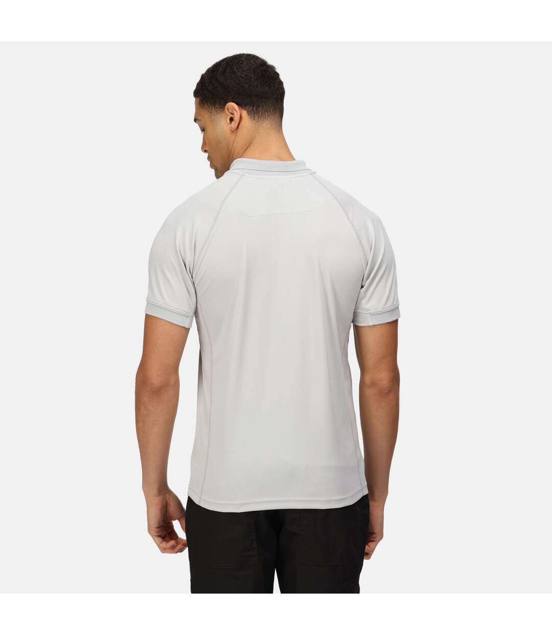 Regatta Hardwear Mens Coolweave Short Sleeve Polo Shirt (Silver Grey) - UTRW4606