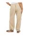 Pantalon À Poches Femme Beige Gris Brave Soul-3