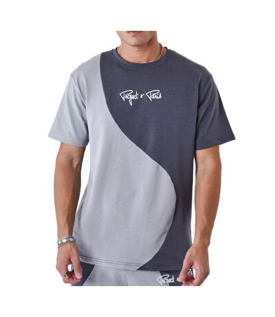 T-shirt Gris Homme Project X Paris Vague - L