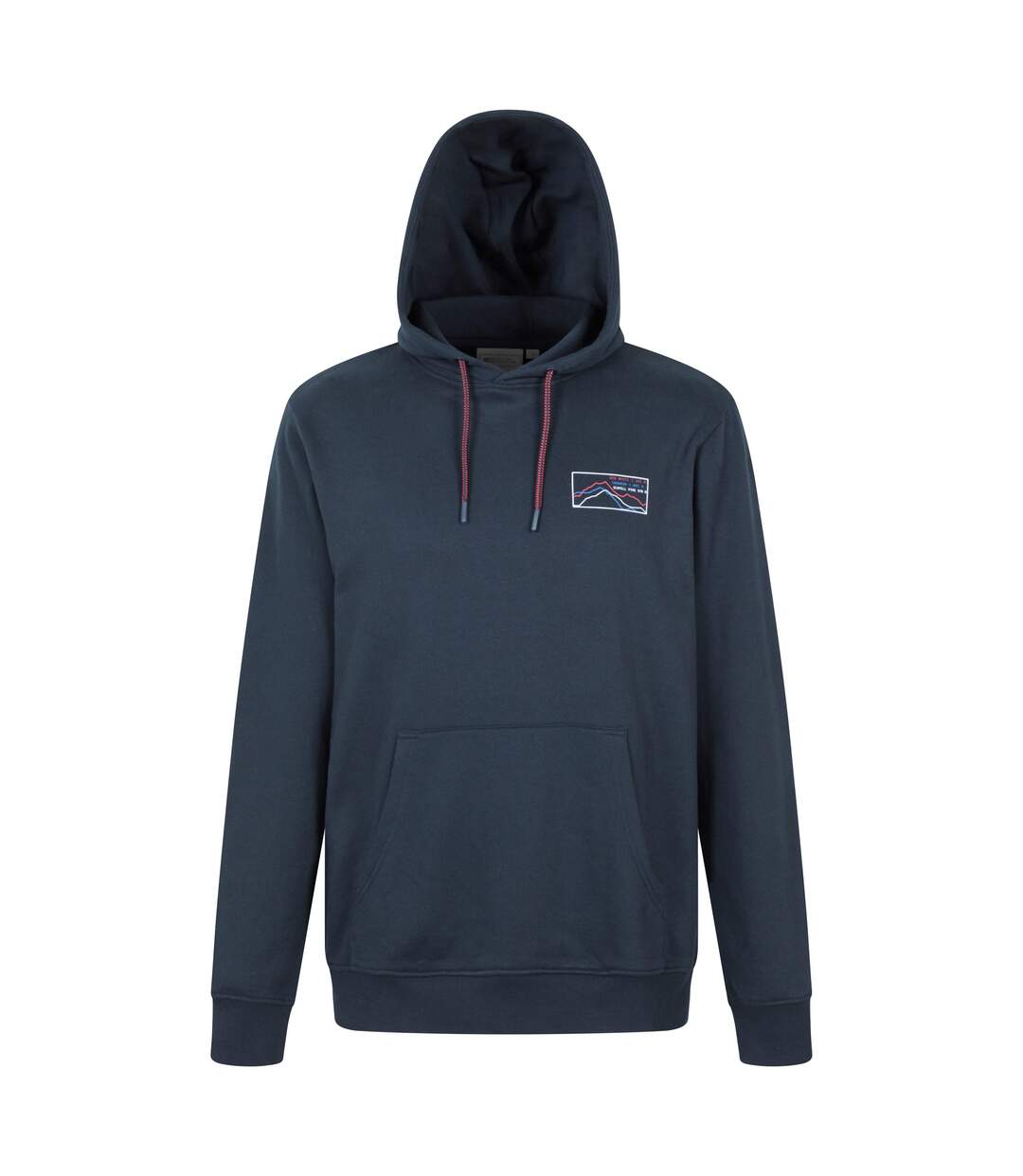 Sweat À Capuche Peaks Homme Bleu Foncé Mountain Warehouse-1