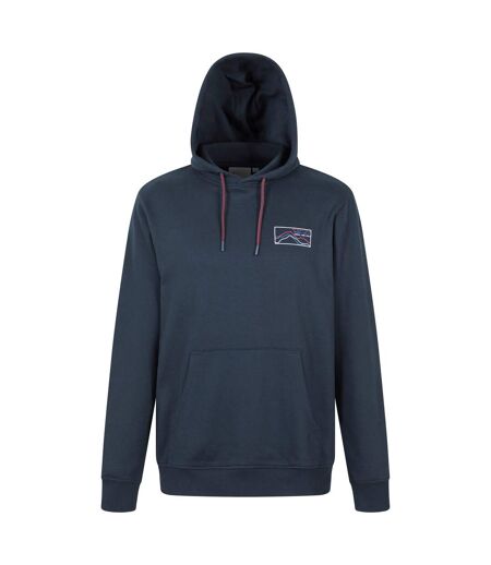 Sweat À Capuche Peaks Homme Bleu Foncé Mountain Warehouse