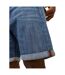 Mens Denim Jean Shorts Blue Denim Jack And Jones-4