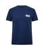Mens Logo Cotton Regular T-shirt Navy Levis-1