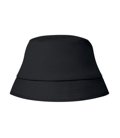 Bilgola Cotton Sun Hat Black MidOcean