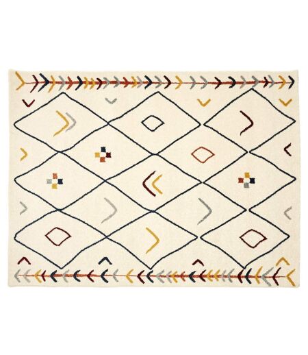 Tapis Déco Berbère Djerba 150x200cm Beige