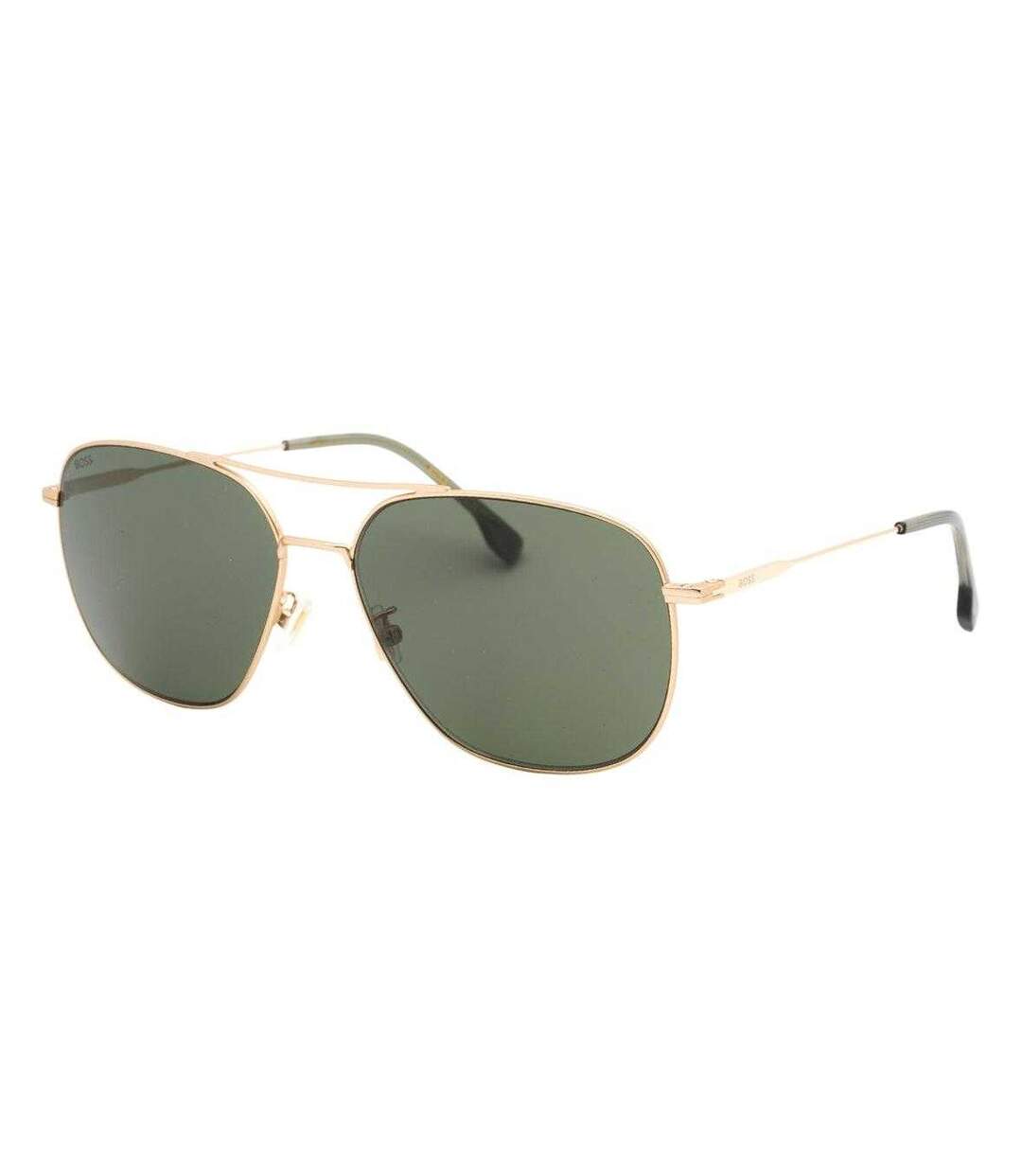 Lunettes De Soleil Motif/style Mat Homme Taille Unique Jaune Or Hugo Boss-1