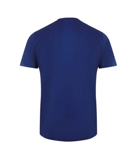 T-shirt Motif Léopard Homme Bleu Cavalli Class