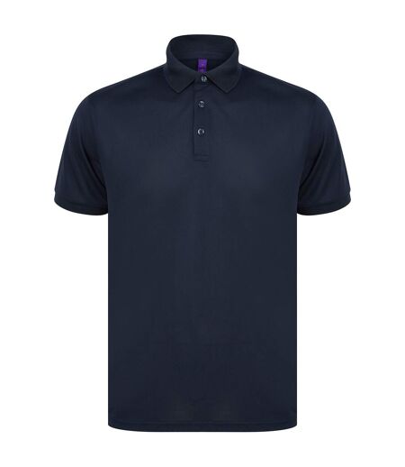 Henbury Unisex Adult Polo Shirt (Navy)