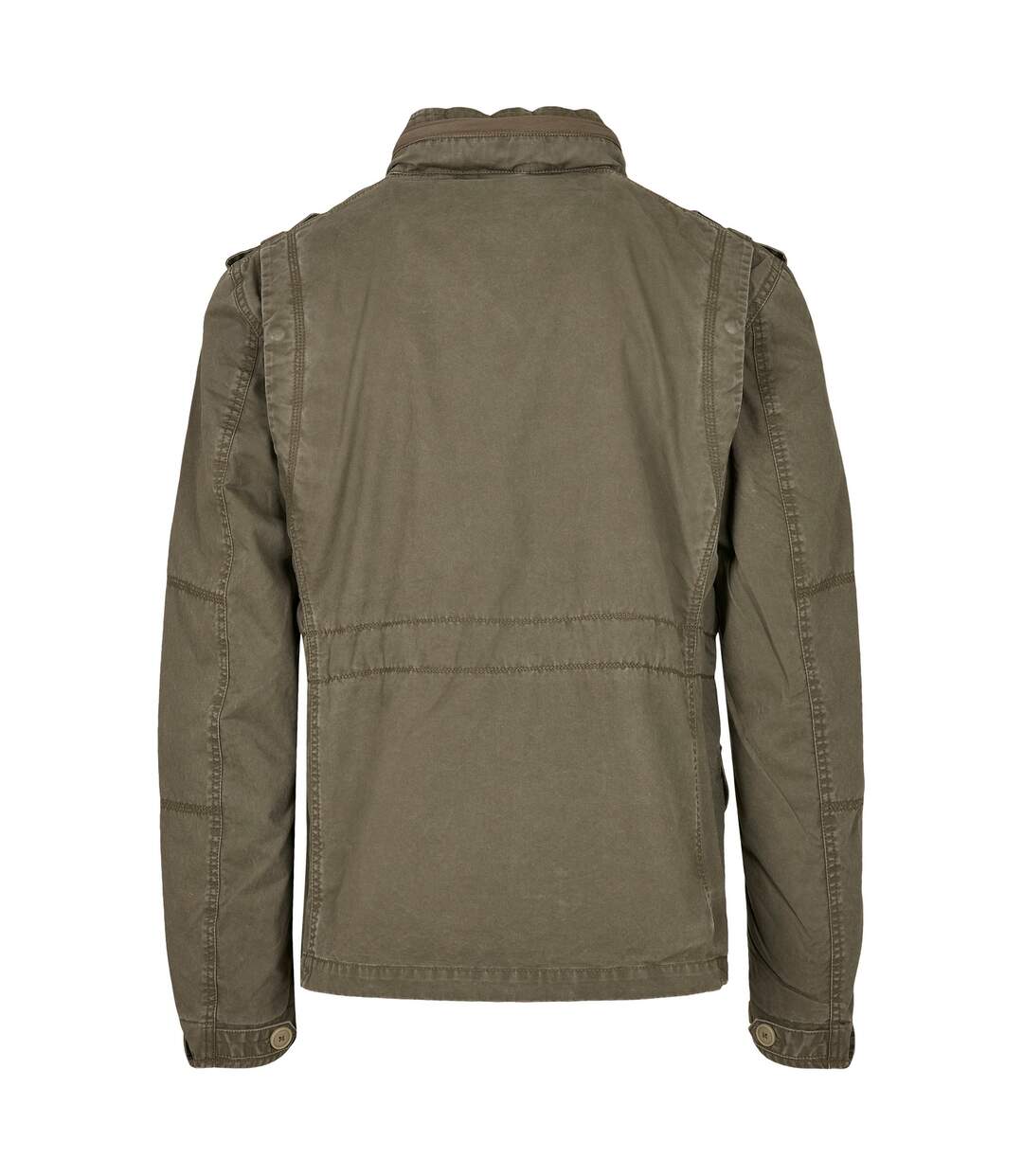 Veste De Campagne Britannia Homme Olive Build Your Brand-2