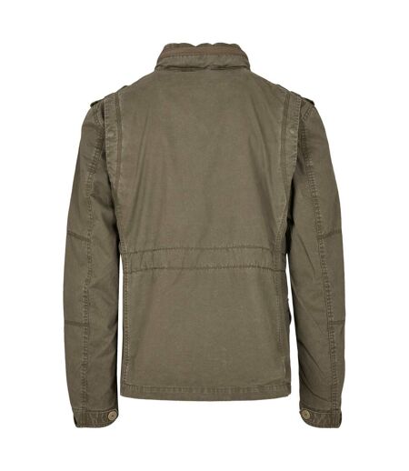 Veste De Campagne Britannia Homme Olive Build Your Brand