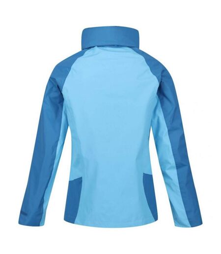 Regatta - Veste imperméable CALDERDALE - Femme (Jaune / Bleu) - UTRG5841