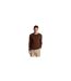 Pull Uni À Col Ras-du-cou Homme Marron Foncé Lyle & Scott-1