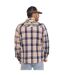 Chemise homme manches longues à carreaux patch et print dos Ethan Vondutch-2