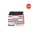 Boxers warbler homme rouge / gris / bleu marine Crosshatch