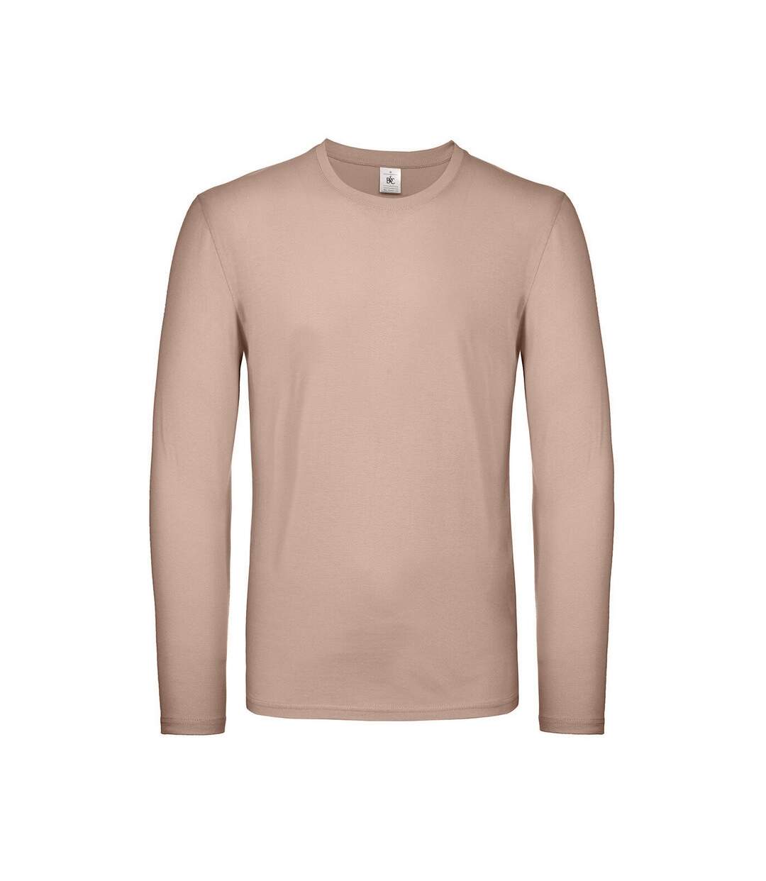 T-shirt Manches Longues #e150 Homme Vieux Rose B&C-1