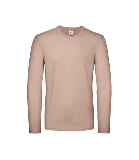 T-shirt Manches Longues #e150 Homme Vieux Rose B&C