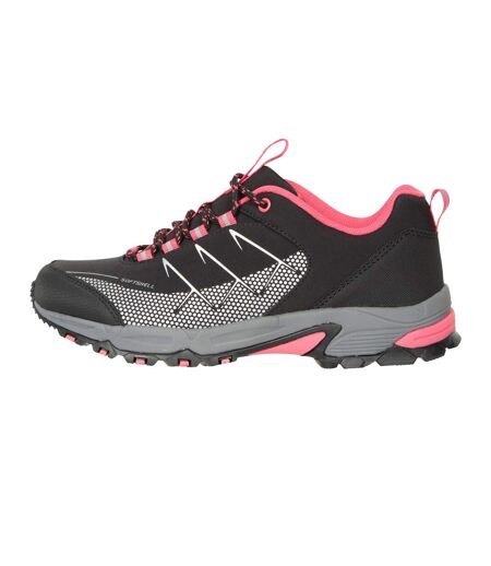 Womens/ladies Annapurna Softshell Running Trainers Black Mountain Warehouse