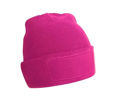 Bonnet avec patch - Adulte - B445 - rose fuchsia
