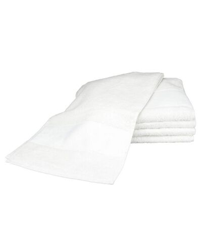 A&R Towels Subli-Me Sport Towel (White) - UTRW6042